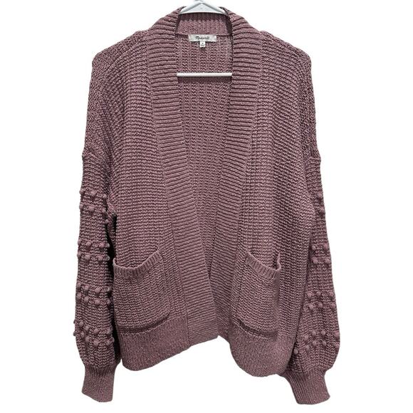Madewell Bobble Cardigan Sweater Women’s Size Medium - Picture 2 of 5